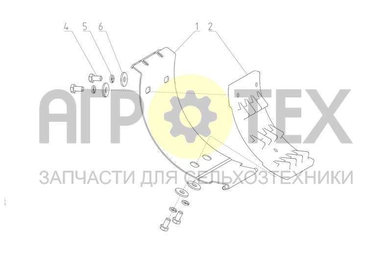 Чертеж Дека (РСМ-10.01.39.100А)